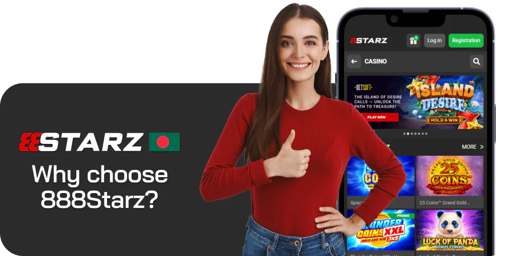 Reasons for playing and betting at 888starz Bangladesh